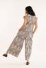 RUJUTA SHETH Nina Jumpsuit Tic Tac Print Jumpsuit - Thumbnail 7