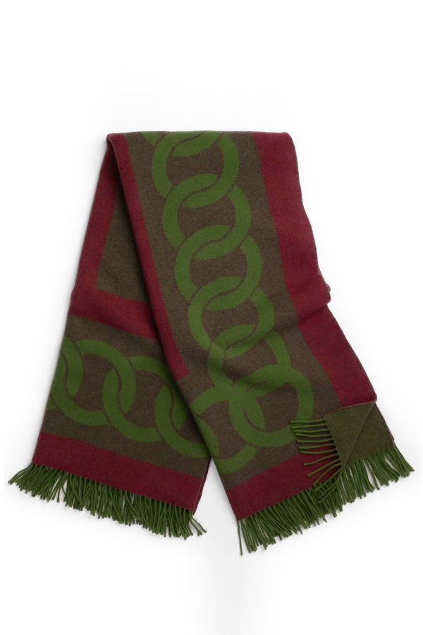 Prince of Scots Equestrian Link Reversible Throw Blanket