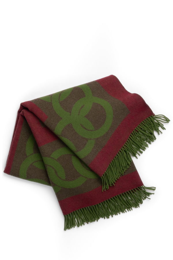 Prince of Scots Equestrian Link Reversible Throw Blanket