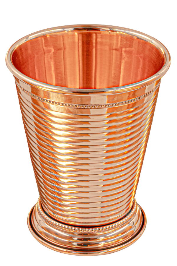 Prince of Scots Fluted Mint Julep Cup - Copper