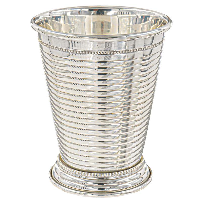 Prince of Scots Fluted Silver Julep Cup - Silver