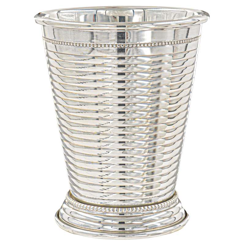 Prince of Scots Fluted Silver Julep Cup - Silver