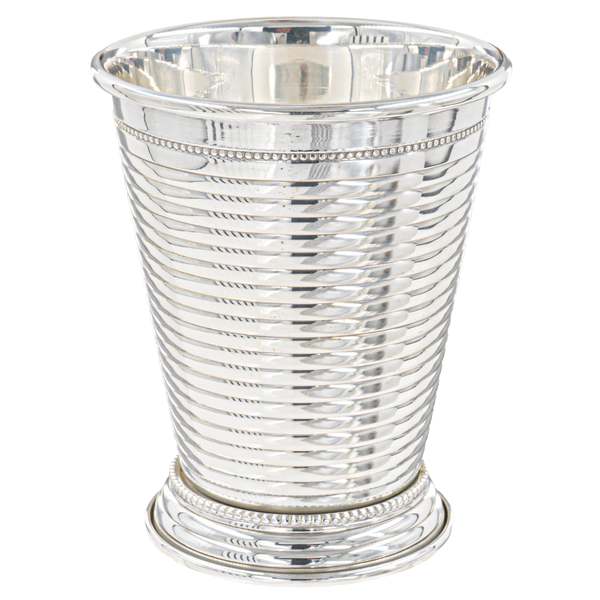 Prince of Scots Fluted Silver Julep Cup - Silver