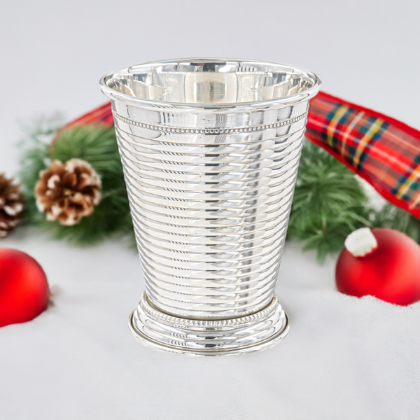 Prince of Scots Fluted Silver Julep Cup - Silver