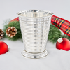 Prince of Scots Fluted Silver Julep Cup - Silver - Thumbnail 7