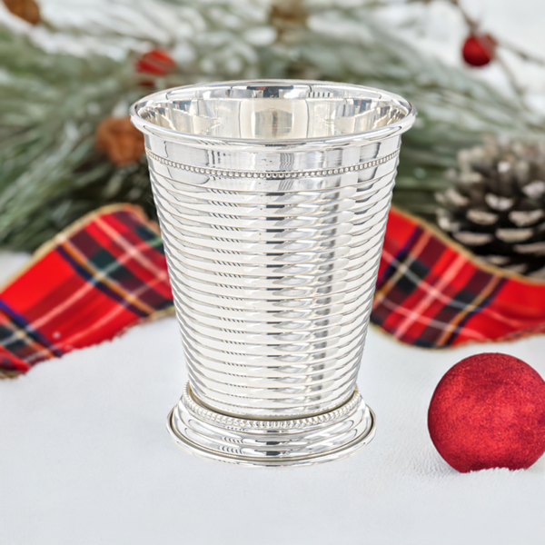 Prince of Scots Fluted Silver Julep Cup - Silver