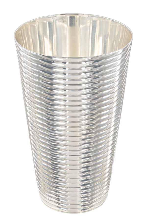 Prince of Scots Fluted Tumbler - Silver