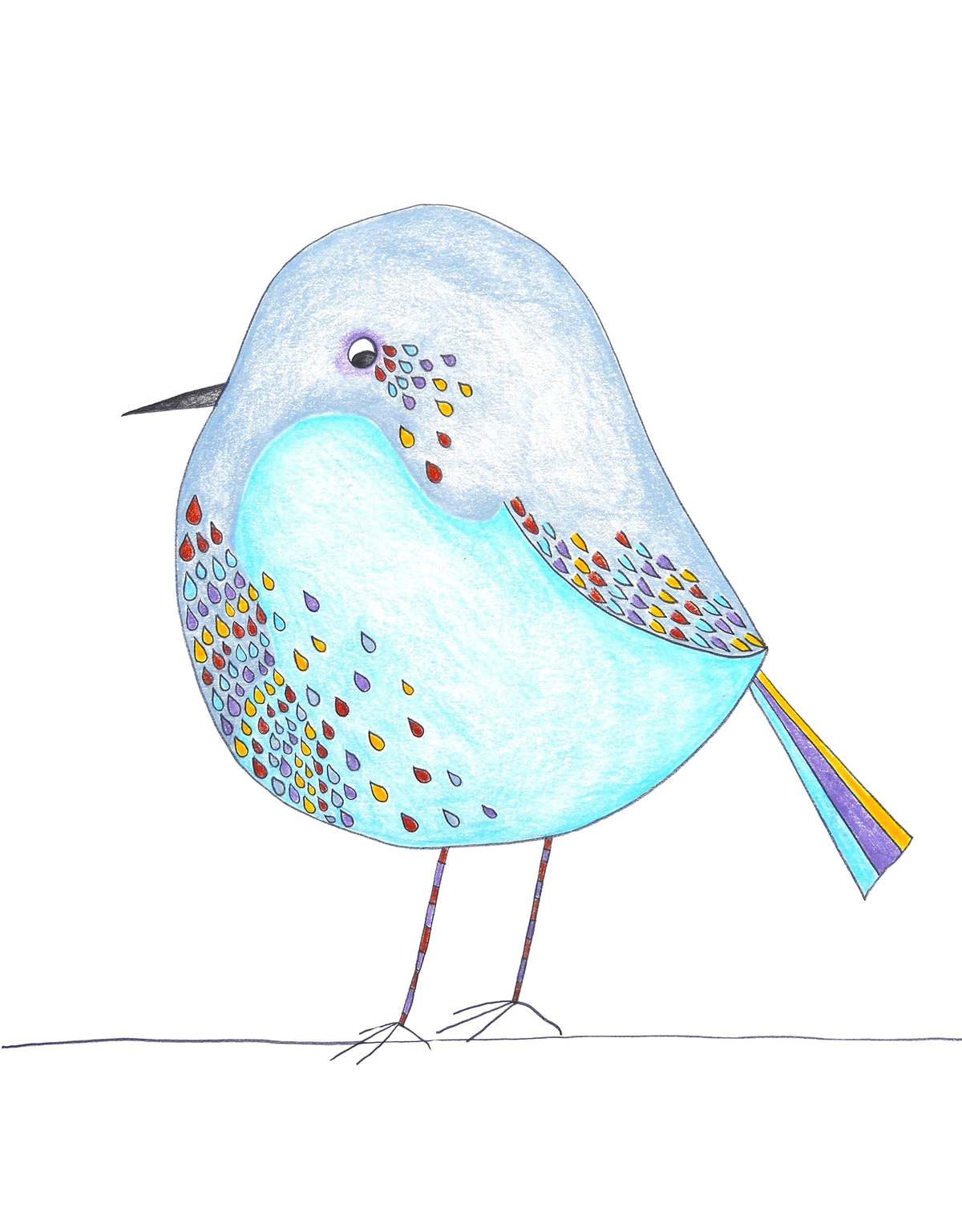 Natchie Bird Bird Greeting Card Pack - Image 3 of 9