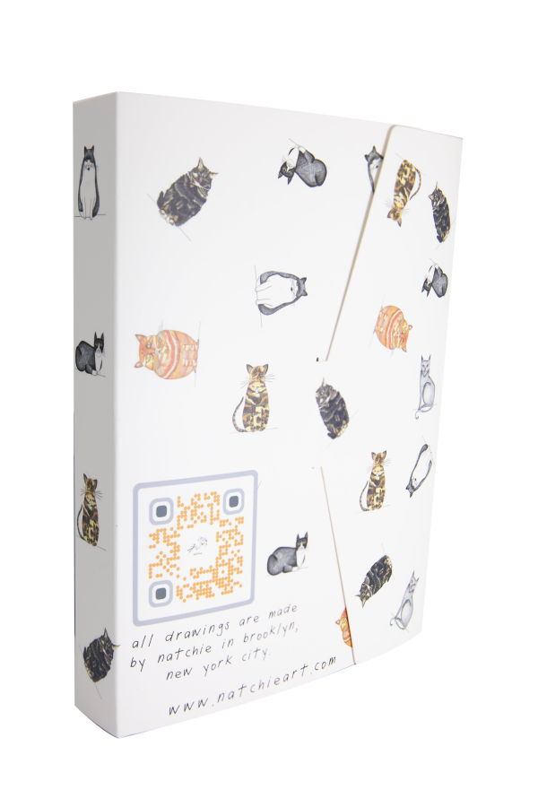 Natchie Cat Cat Greeting Card Pack