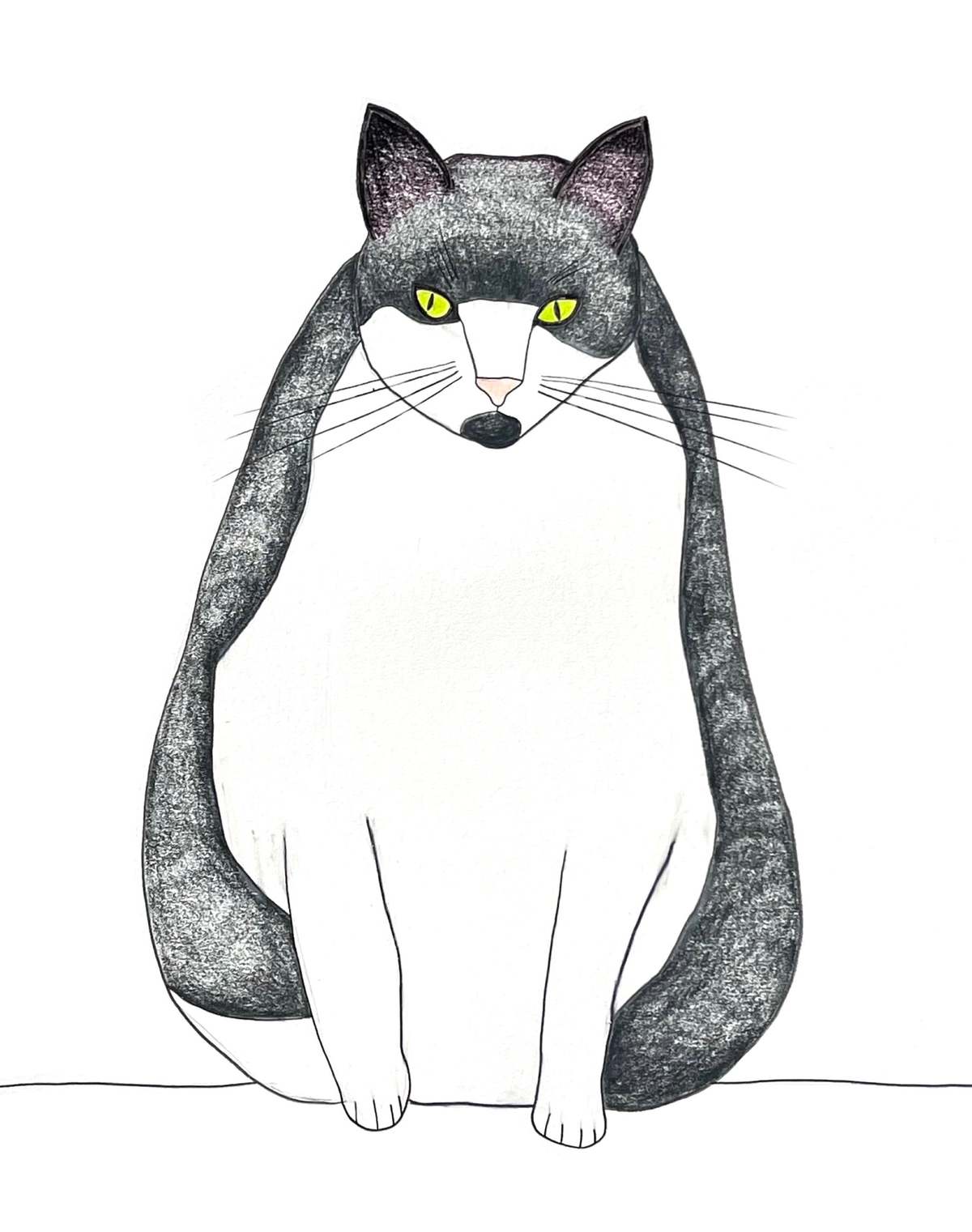 Natchie Cat Cat Greeting Card Pack - Image 4 of 9