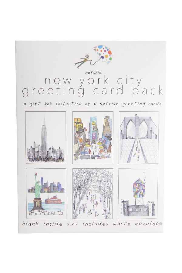 Natchie Greeting Card Pack - New York City Greeting Cards