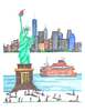 Natchie Greeting Card Pack - New York City Greeting Cards - Thumbnail 6