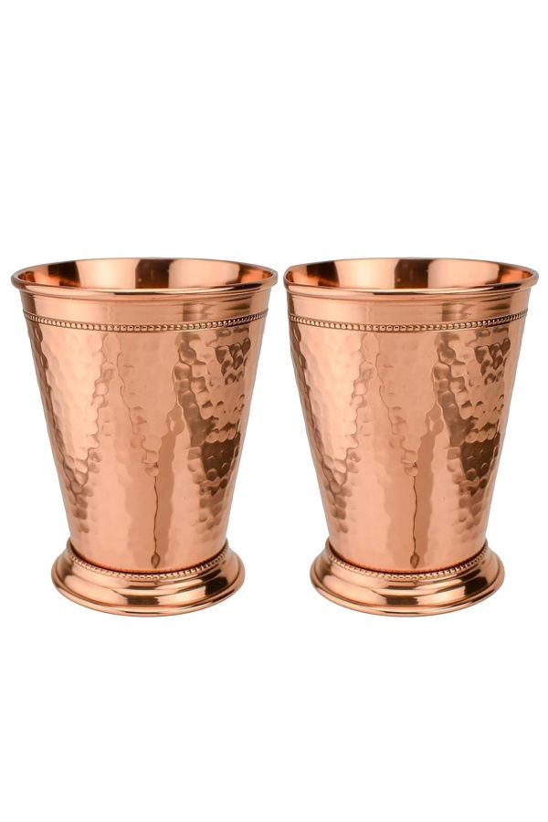 Prince of Scots Hammered Mint Julep Cup 12oz - Copper