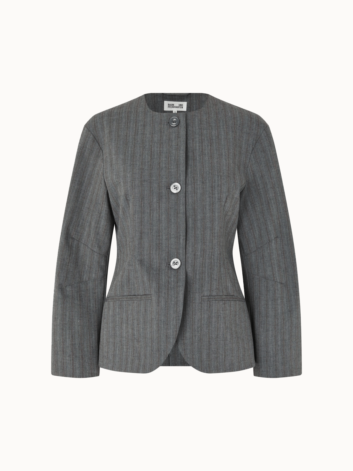 Baum und Pferdgarten Botilda Blazer - Grey Stripes - Image 1 of 5