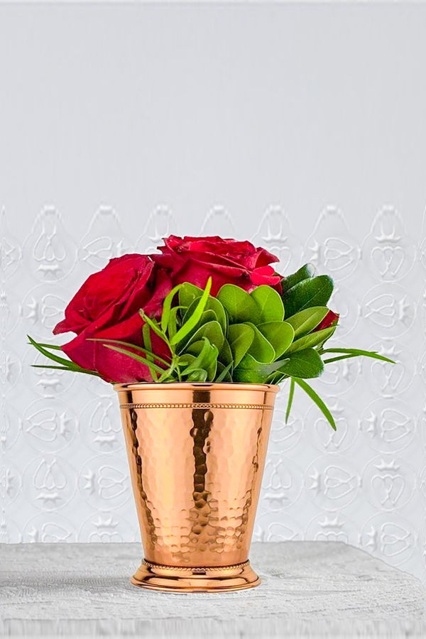 Prince of Scots Hammered Copper Mint Julep Cup