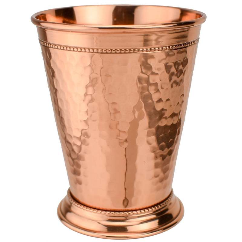 Prince of Scots Hammered Copper Mint Julep Cup