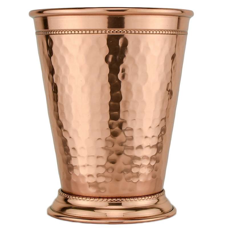Prince of Scots Hammered Copper Mint Julep Cup
