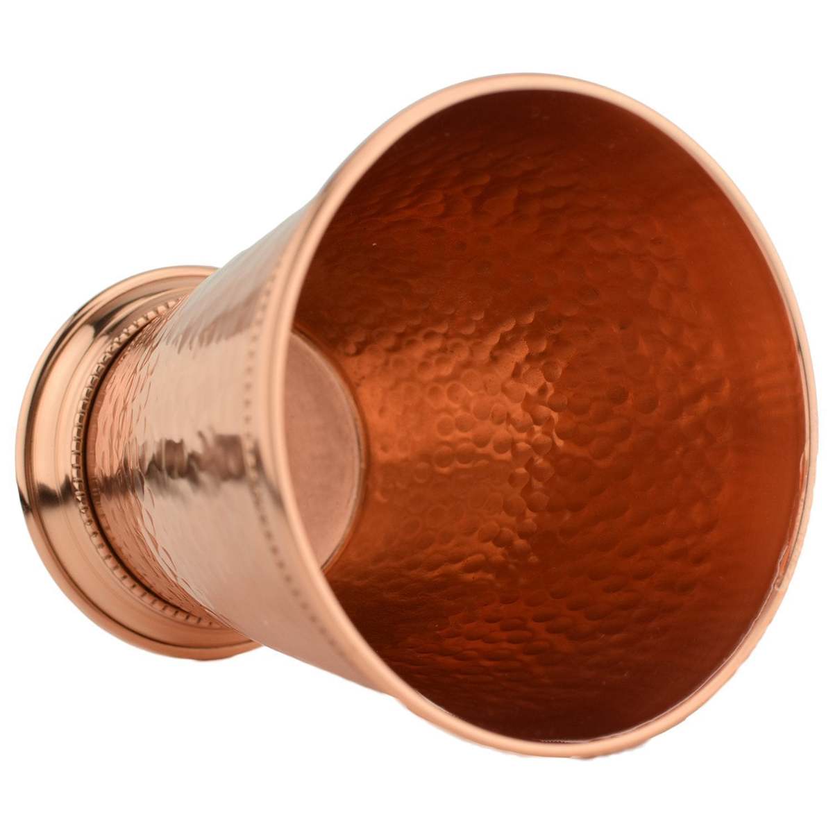 Prince of Scots Hammered Copper Mint Julep Cup - Image 5 of 6