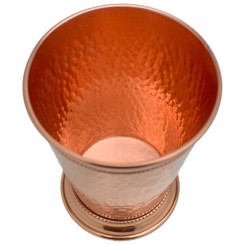Prince of Scots Hammered Copper Mint Julep Cup