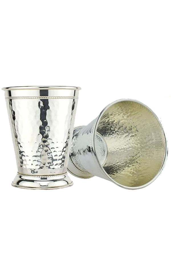 Prince of Scots Hammered Julep Cup - Silver