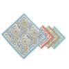 Sustainable Threads Streamline Hand Block Printed Napkins Set of 4 - Thumbnail 12