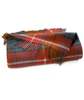 Prince of Scots Highland Tartan Tweed Merino Wool Throw - Antique Buchanan - Thumbnail 1