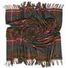 Prince of Scots Highland Tartan Tweed Merino Wool Throw - Antique Buchanan - Thumbnail 8