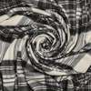 Prince of Scots Highland Tartan Tweed Merino Wool Throw - Dress Grey Stewart - Thumbnail 4