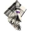 Prince of Scots Highland Tartan Tweed Merino Wool Throw - Dress Grey Stewart - Thumbnail 5