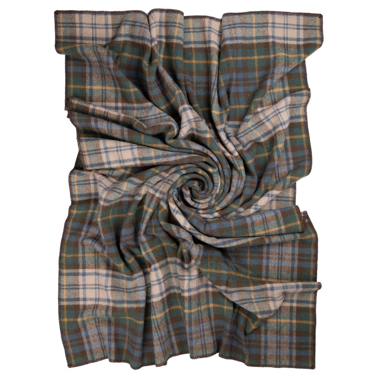 Prince of Scots Highland Tweeds Big Throw - Antique Dress Gordon - Image 4 of 7