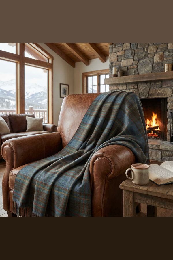 Prince of Scots Highland Tweeds Big Throw - Antique Hunting