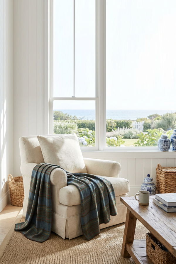 Prince of Scots Highland Tweeds Big Throw - Antique Hunting