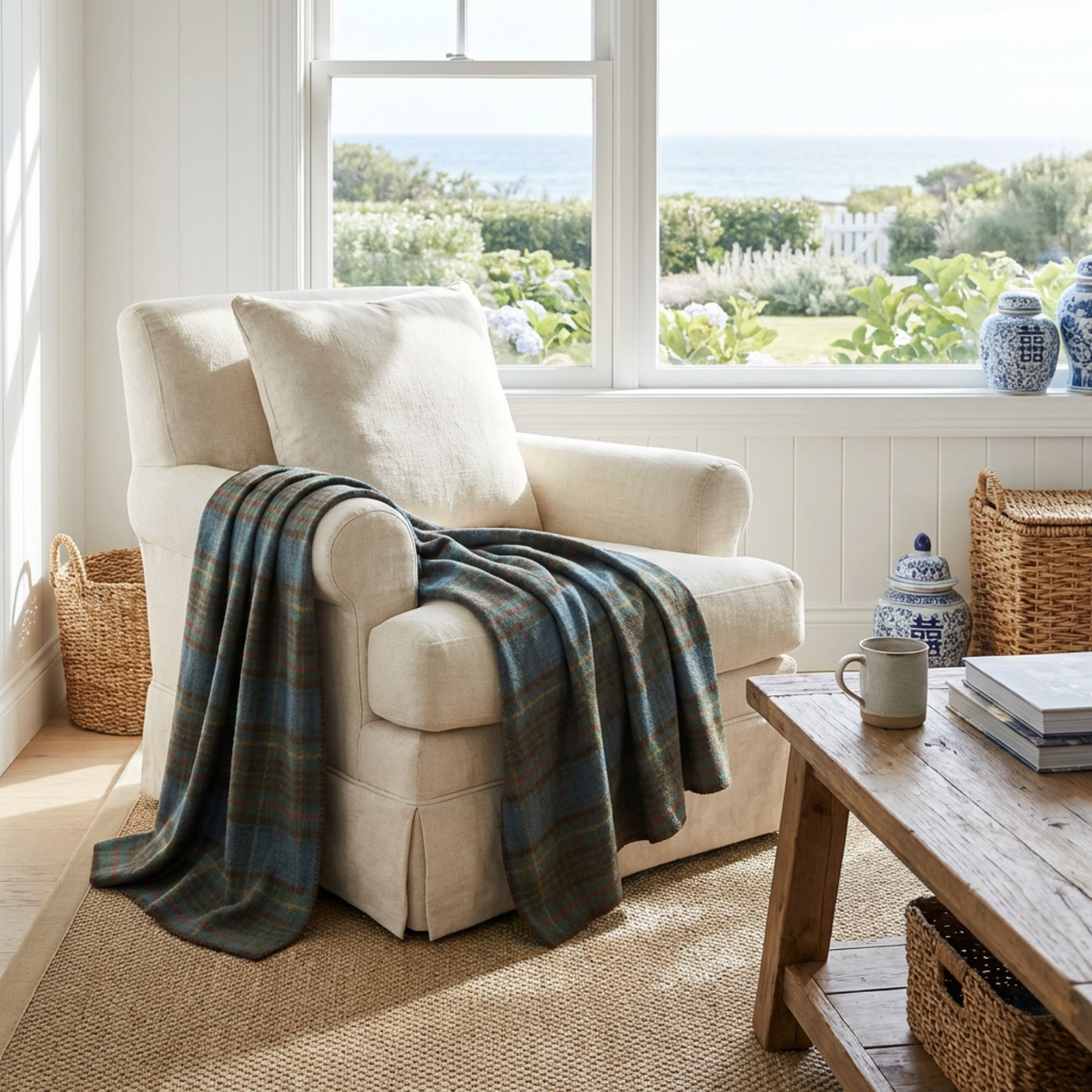 Prince of Scots Highland Tweeds Big Throw - Antique Hunting - Image 2 of 10