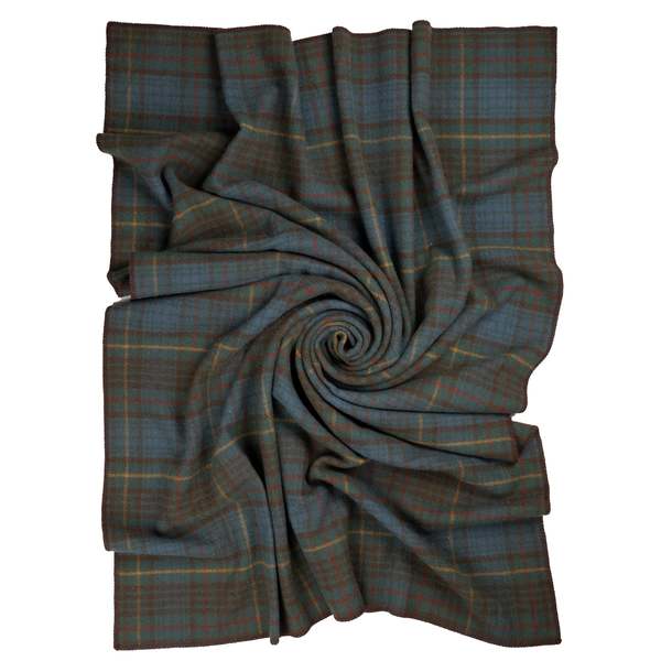 Prince of Scots Highland Tweeds Big Throw - Antique Hunting