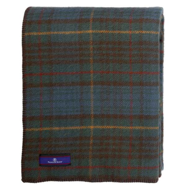 Prince of Scots Highland Tweeds Big Throw - Antique Hunting