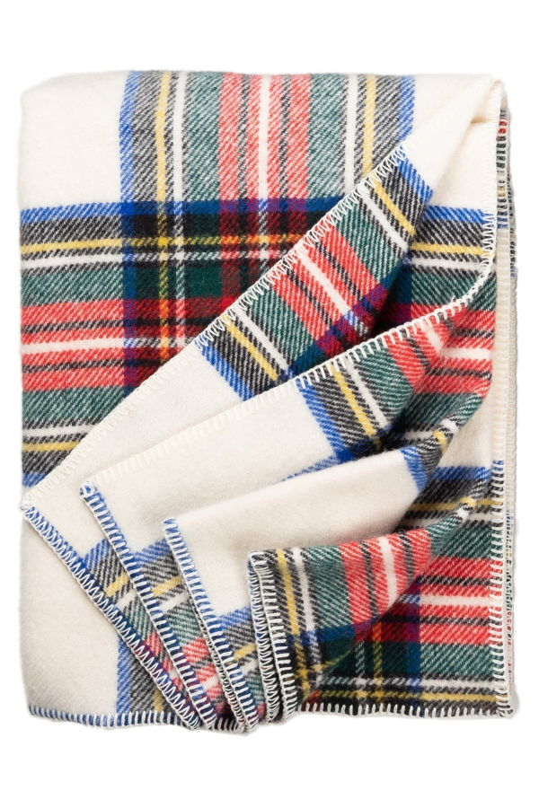 Prince of Scots Highland Tweeds Big Throw - Dress Stewart