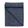 Prince of Scots Highland Tweeds Big Throw - Herringbone Navy - Thumbnail 8