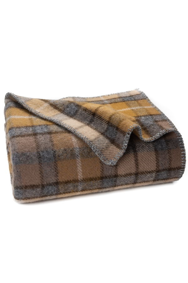 Prince of Scots Highland Tweeds Big Throw - Natural Buch