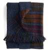 Prince of Scots Highland Tweeds Double Cloth Throw - Grey Buchanan - Thumbnail 5