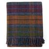 Prince of Scots Highland Tweeds Double Cloth Throw - Grey Buchanan - Thumbnail 7