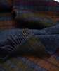 Prince of Scots Highland Tweeds Double Cloth Throw - Grey Buchanan - Thumbnail 8