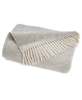 Prince of Scots Highland Tweeds Herringbone Pure New Wool Throw - Silver - Thumbnail 1