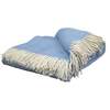 Prince of Scots Highland Tweeds Herringbone Pure New Wool Throw - Sky Blue - Thumbnail 3