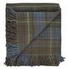 Prince of Scots Highland Tweeds New Wool Fluffy Throw - Antique Hunting Stewart - Thumbnail 4