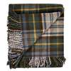 Prince of Scots Highland Tweeds New Wool Fluffy Throw - Antique Dress Gordon - Thumbnail 4