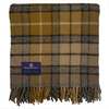 Prince of Scots Highland Tweeds Pure New Wool Fluffy Throw Blanket - Natural Buchanan - Thumbnail 7