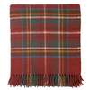 Prince of Scots Highland Tweeds Pure New Wool Fluffy Throw - Antique Royal Stewart - Thumbnail 6