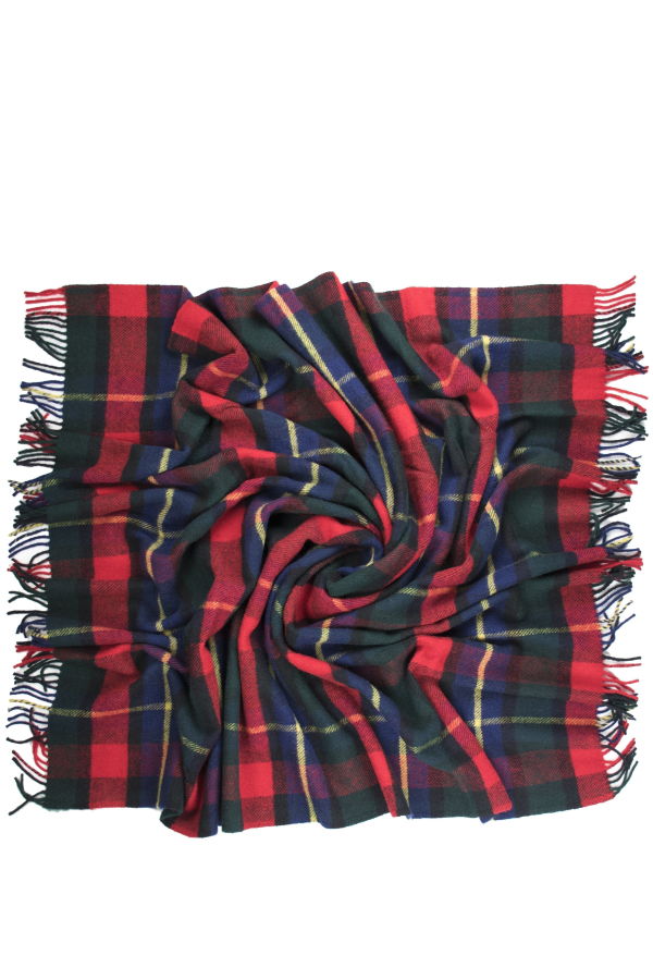 Prince of Scots Highland Tweeds Pure New Wool Fluffy Throw
