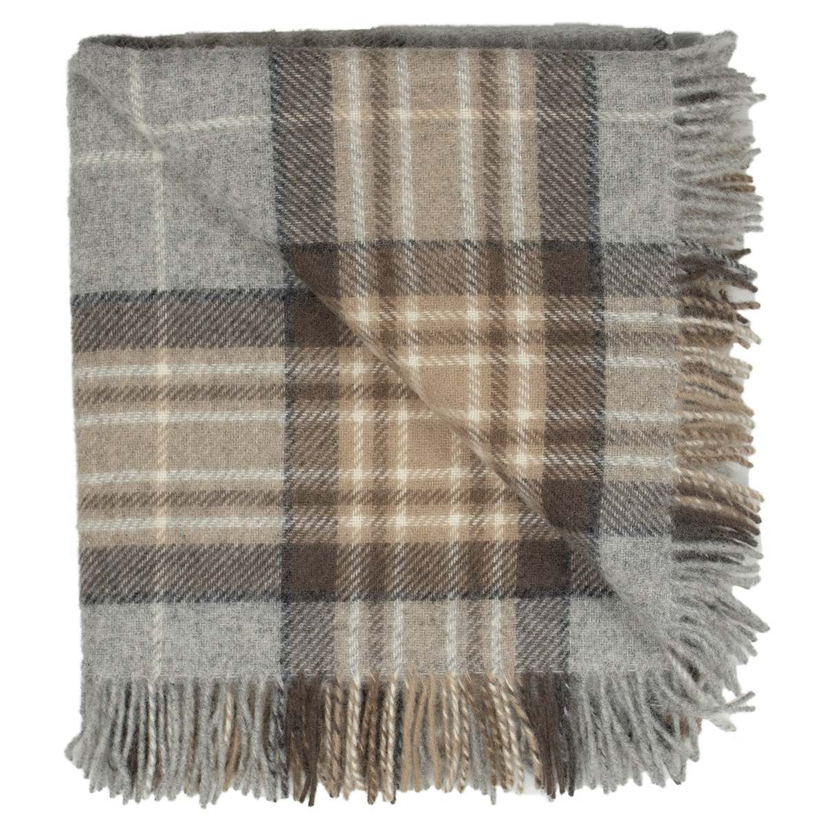 Prince of Scots Highland Tweeds McKellar Throw Blanket - Image 1 of 5