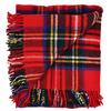 Prince of Scots Highland Tweeds Pure New Wool Fluffy Throw - Thumbnail 1
